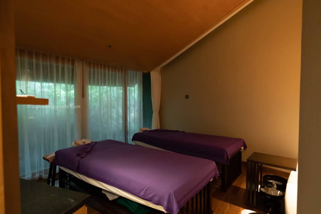 Massage room at Quan Spa