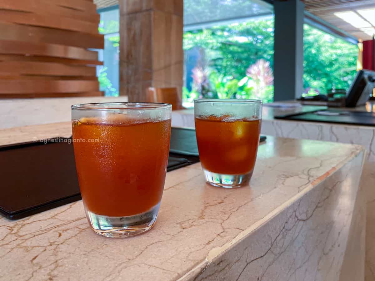 Welcome drink at Renaissance Phuket Resort & Spa